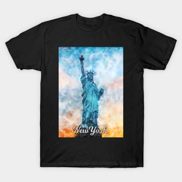 New York T-Shirt by Durro